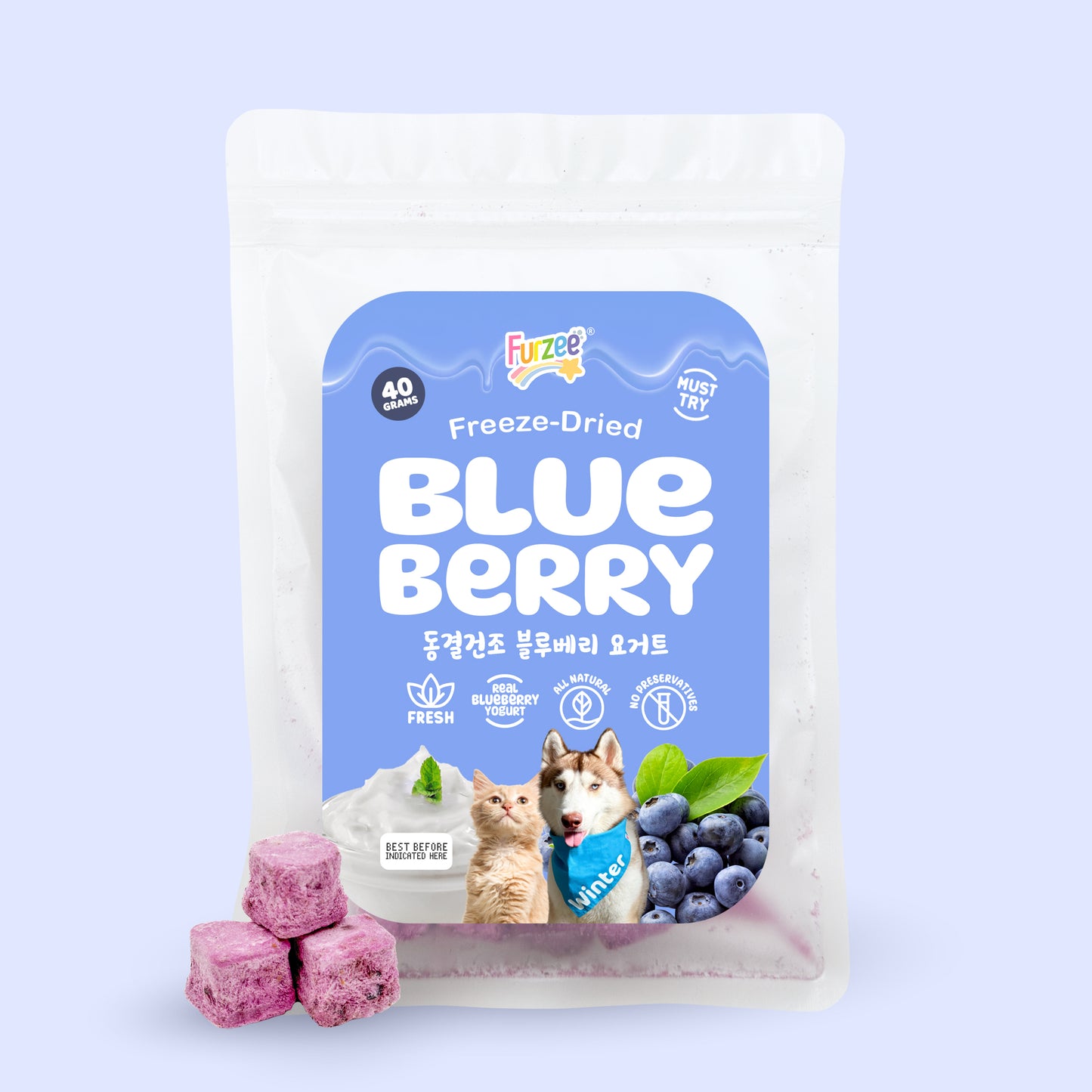 Freeze-Dried Blueberry
