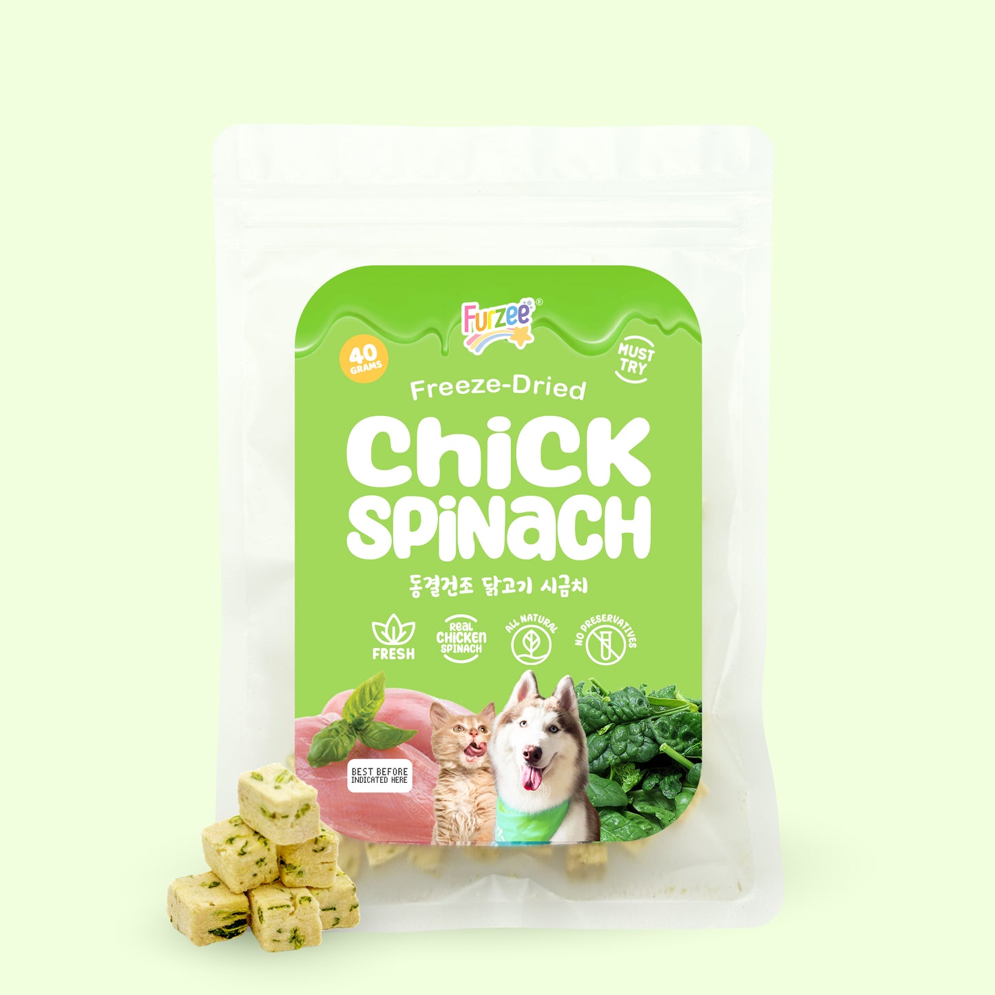 Freeze-Dried Chick Spinach
