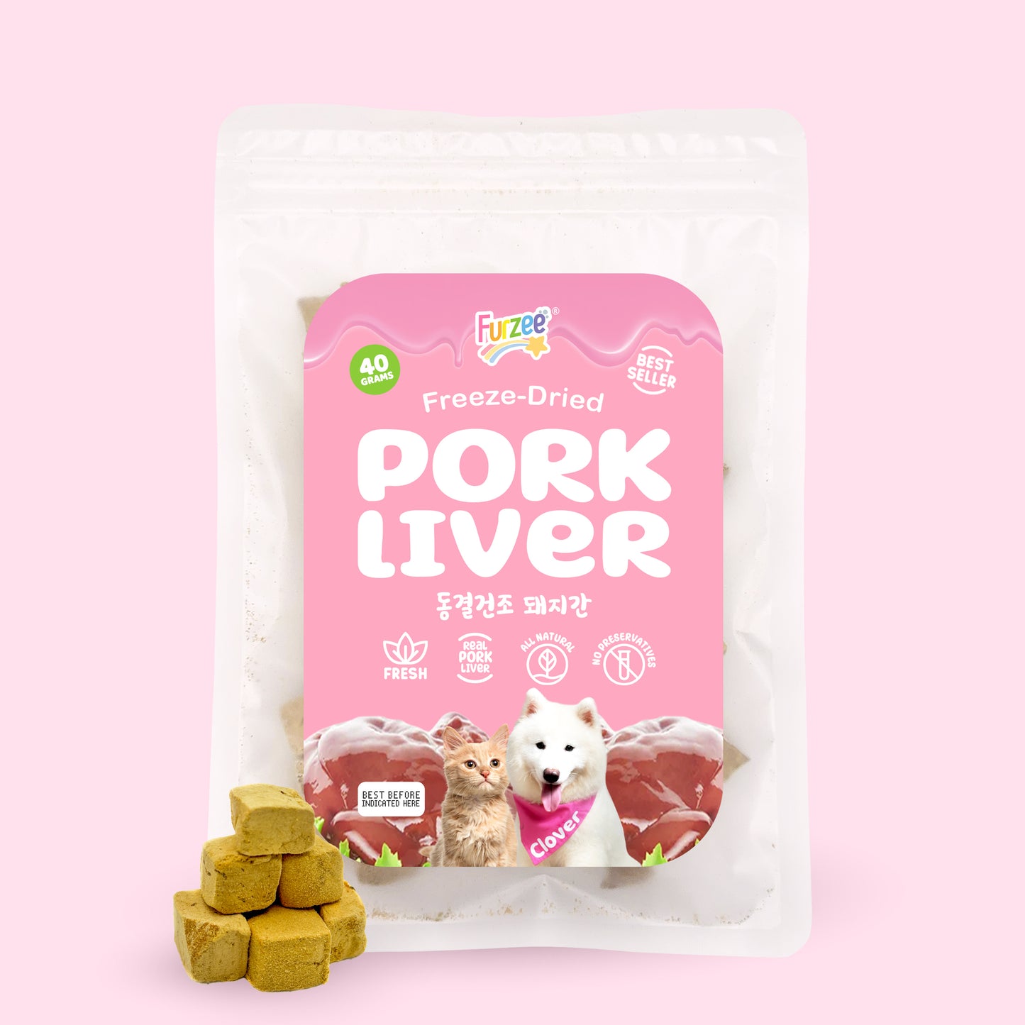Freeze-Dried Pork Liver