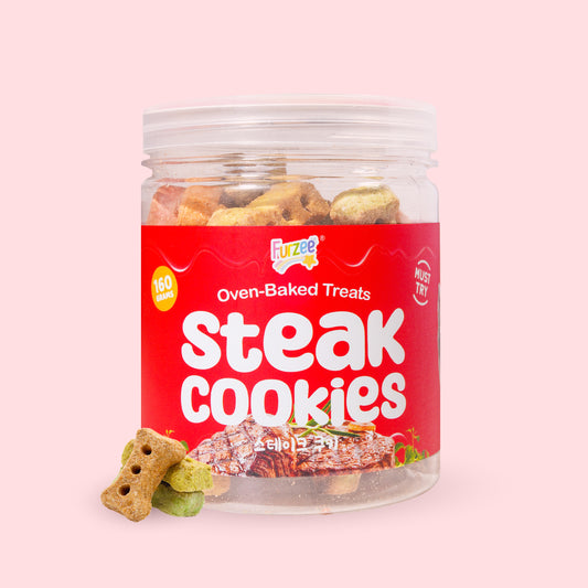Crunchy Steak Cookies Treats for Dogs