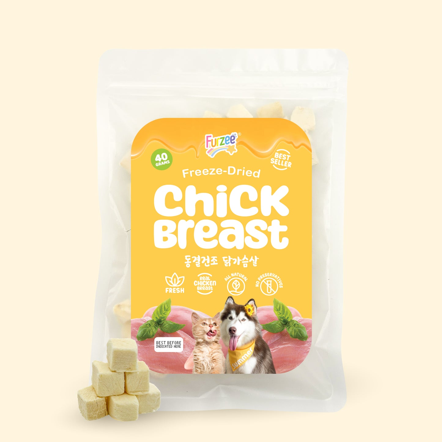 Freeze-Dried Chick Breast