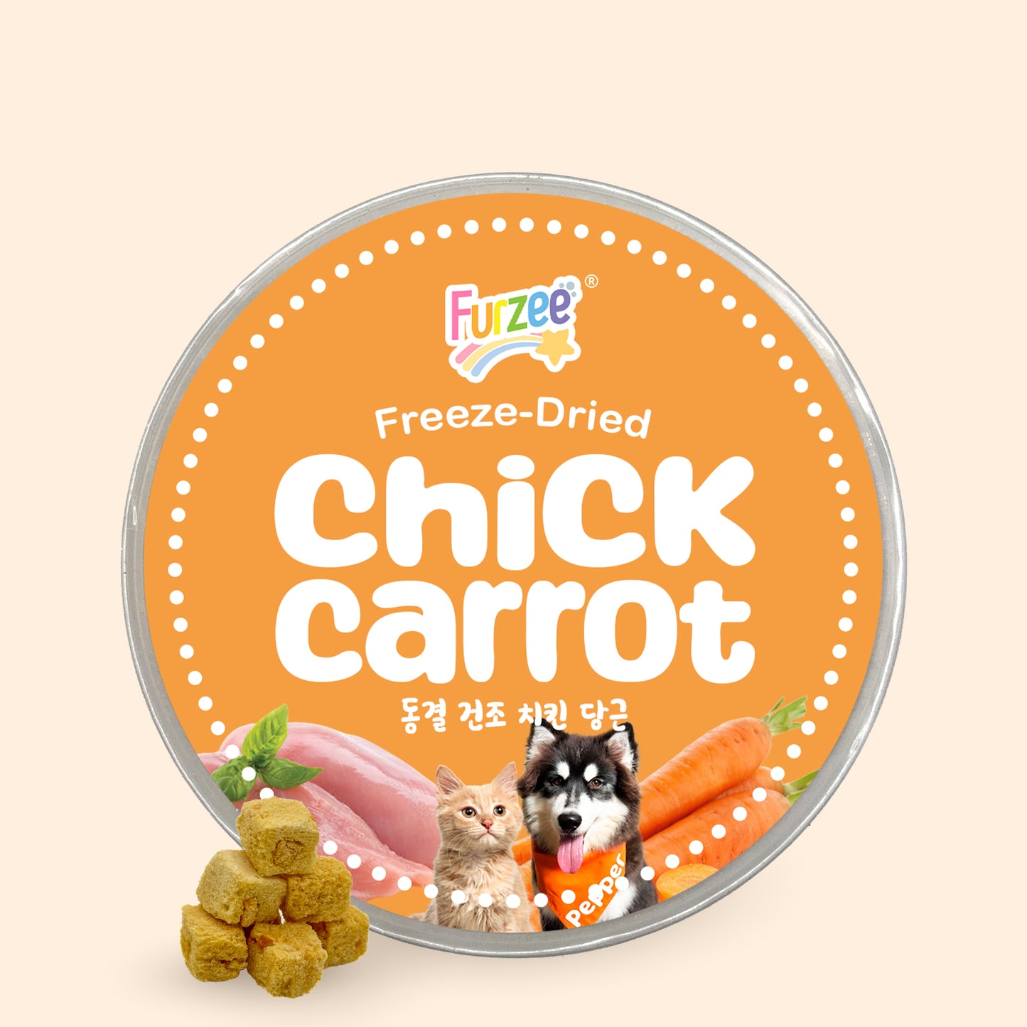 Freeze-Dried Chick Carrot