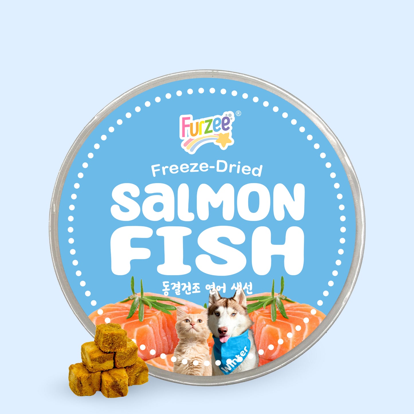 Freeze-Dried Salmon Fish